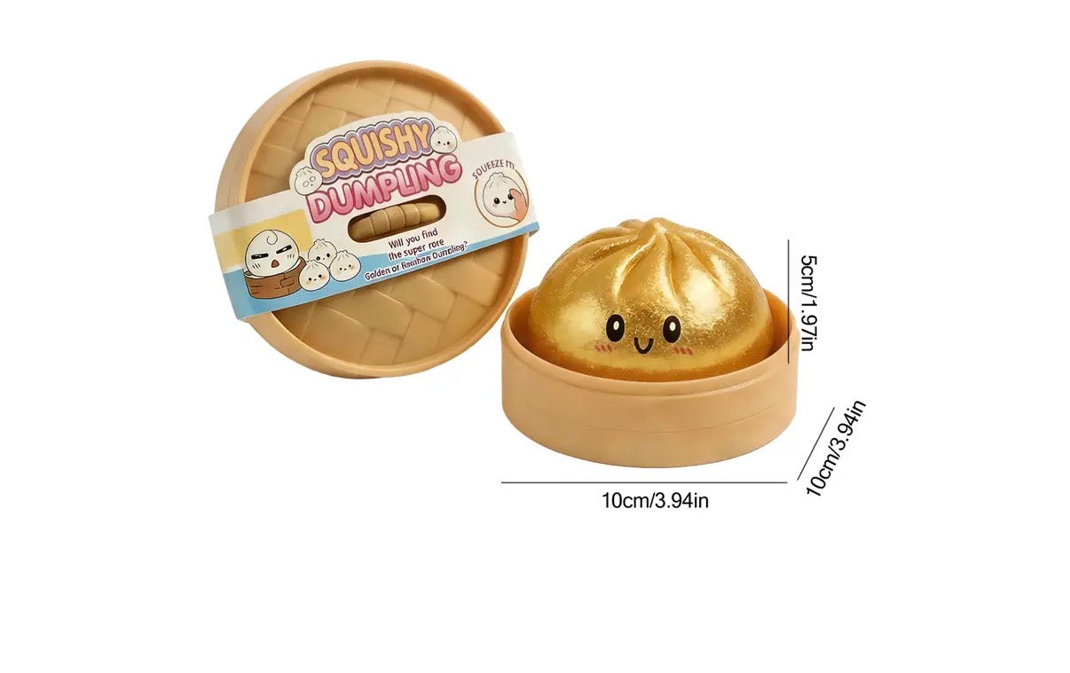 Golden Dumpling Squishy