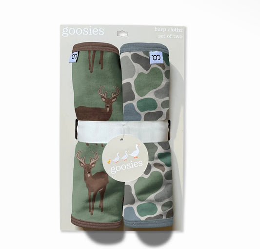 Deer Burp Cloth Set