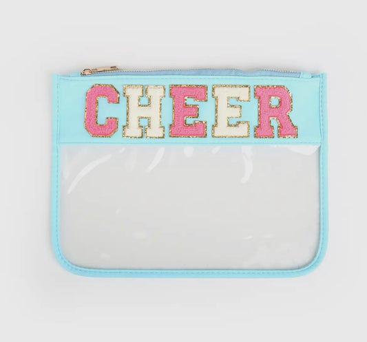 Cheer Clear Zip Pouch