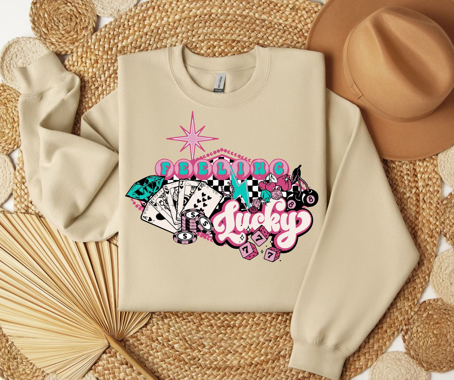 Feeling Lucky SWEATSHIRT.