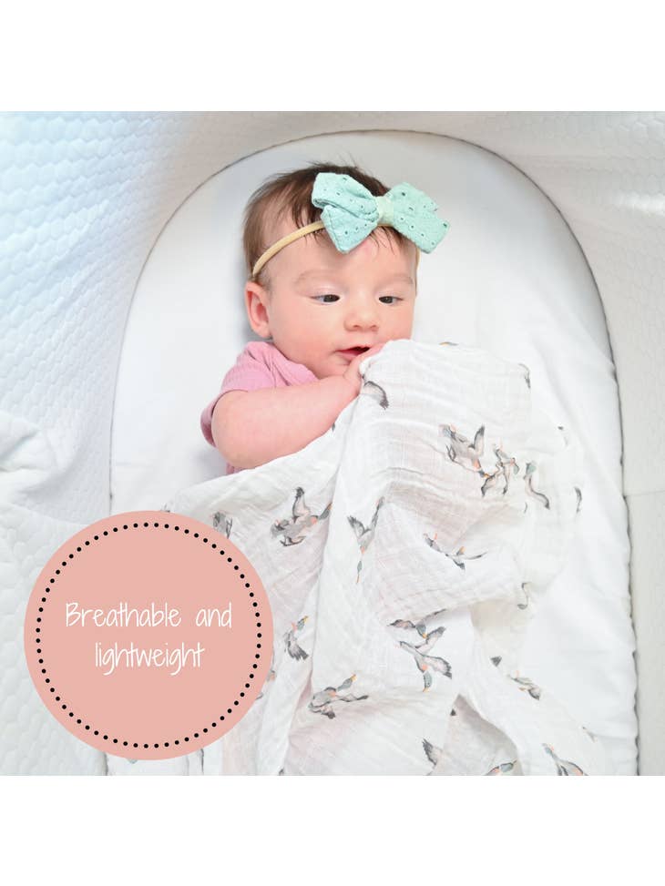 Quakin'Up Baby Swaddle Blanket