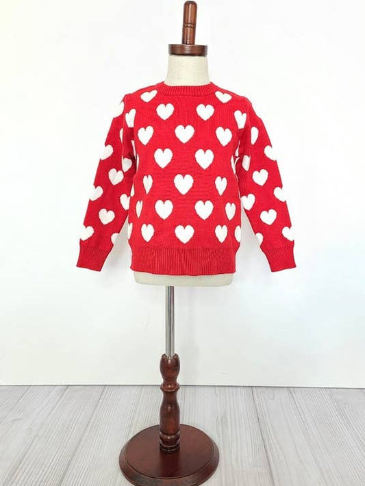 Red Heart Sweater