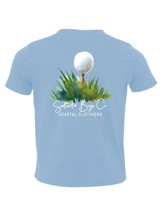 Sea Island Golf Tee- light blue