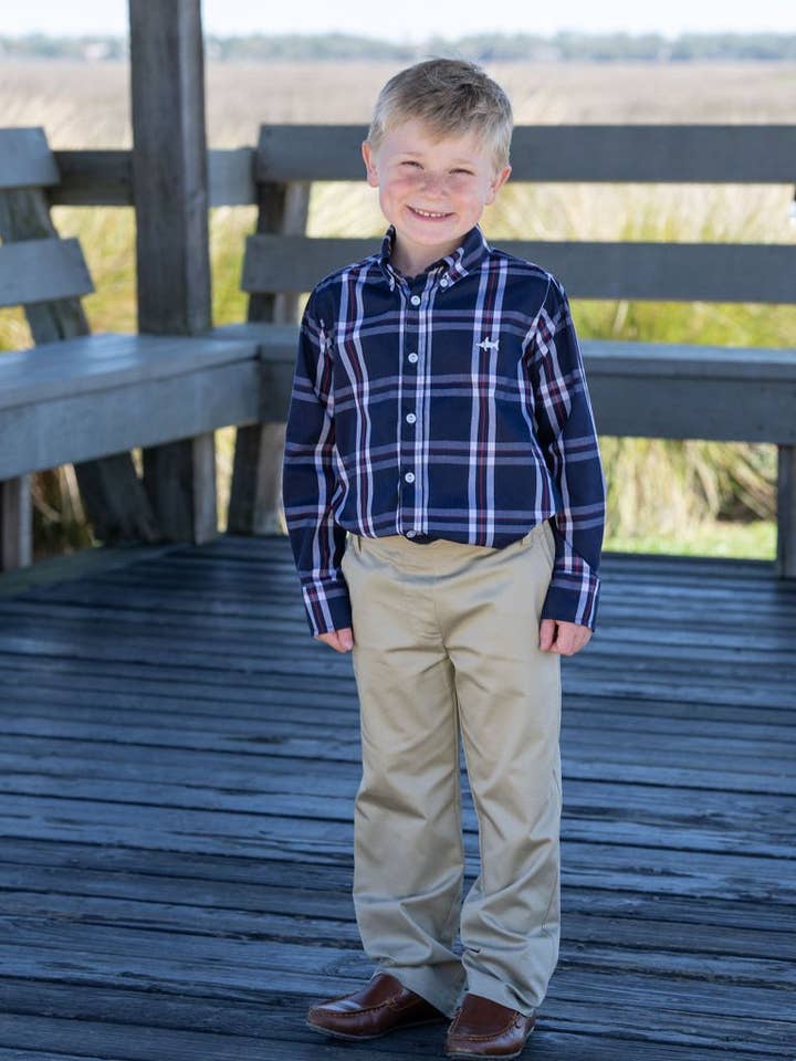 Carter Oxford Shirt- Scotland Plaid