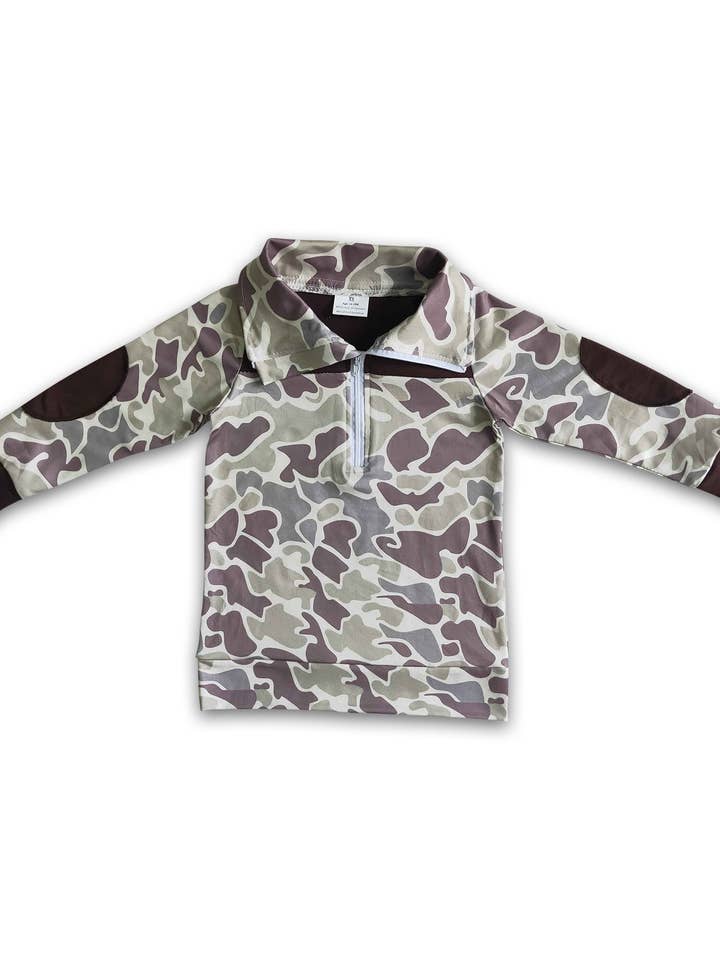 Camo Pullover