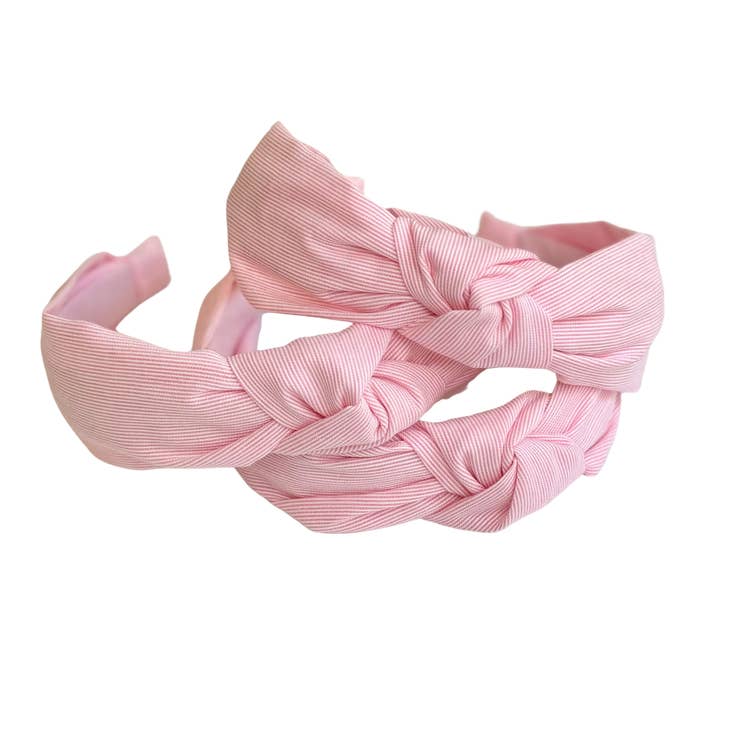 Pretty In Pink Top Knot Headband